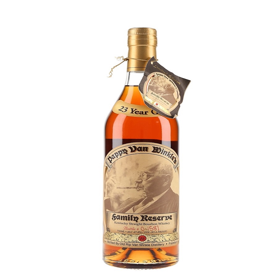Pappy-Van-Winkles-23-Year-Old-Bourbon-Rare-Aged-Whiskey